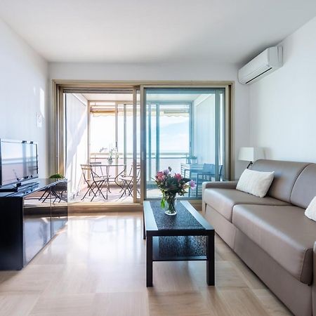 Sea Front - Panoramic Sea View Studio With Terrace Nizza Exterior foto