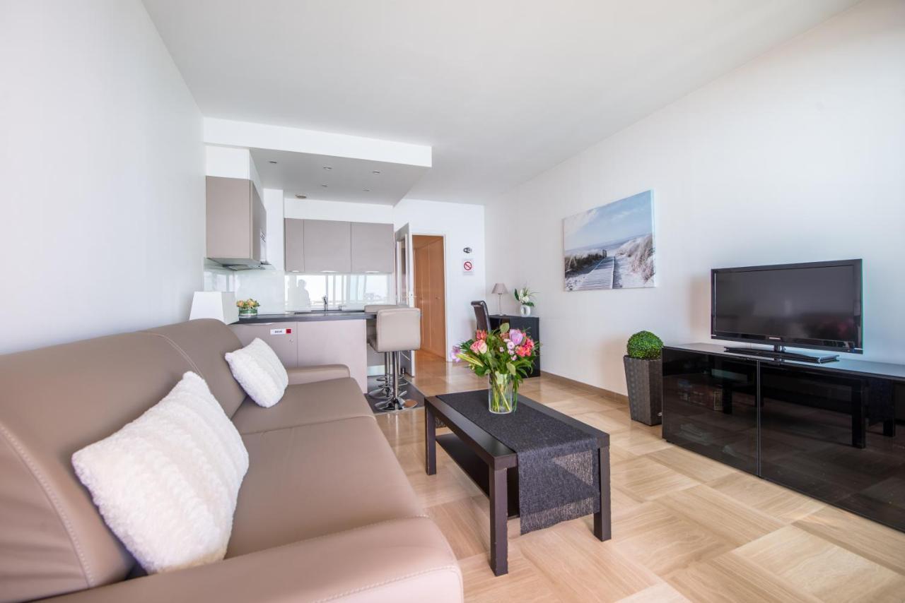 Sea Front - Panoramic Sea View Studio With Terrace Nizza Exterior foto